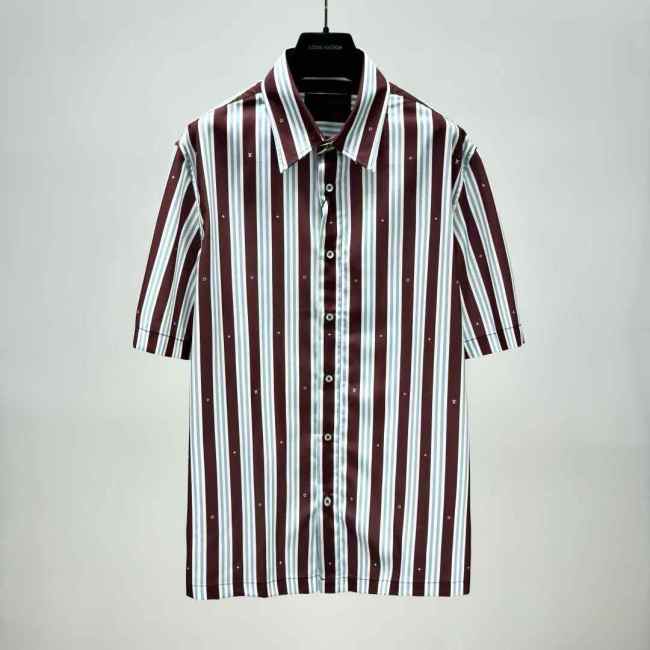 LV Shirt High End Quality-1263