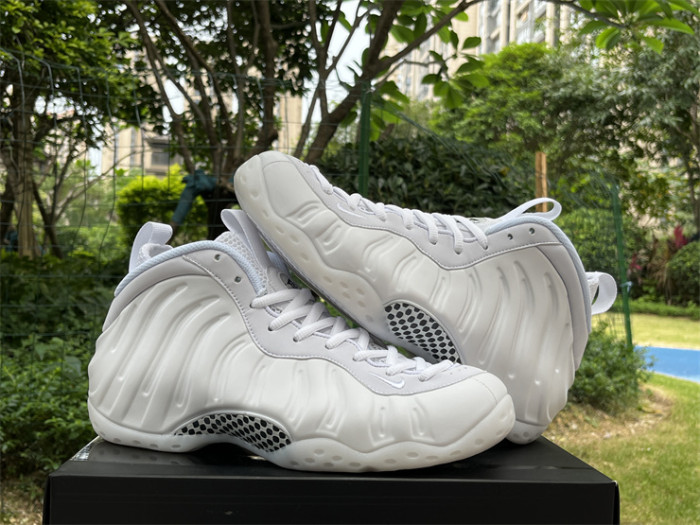 Authentic Nike Air Foamposite One “Triple White”