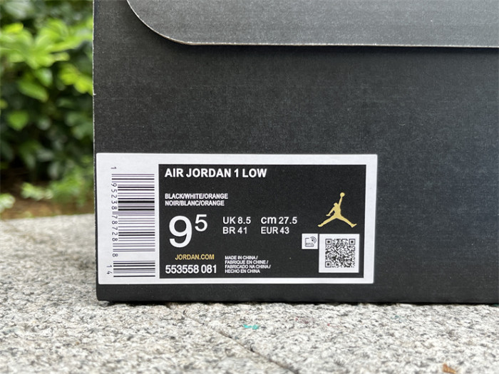 Authentic Air Jordan 1 Low “Shattered Backboard”