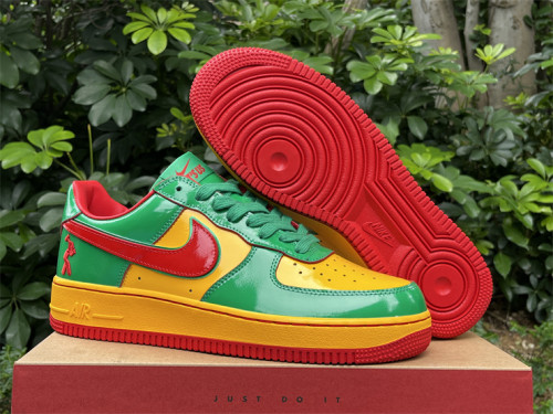 Authentic Lil Yachty Nike Air Force 1 “Lucky Green”