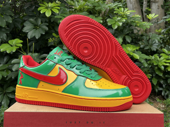 Authentic Lil Yachty Nike Air Force 1 “Lucky Green”