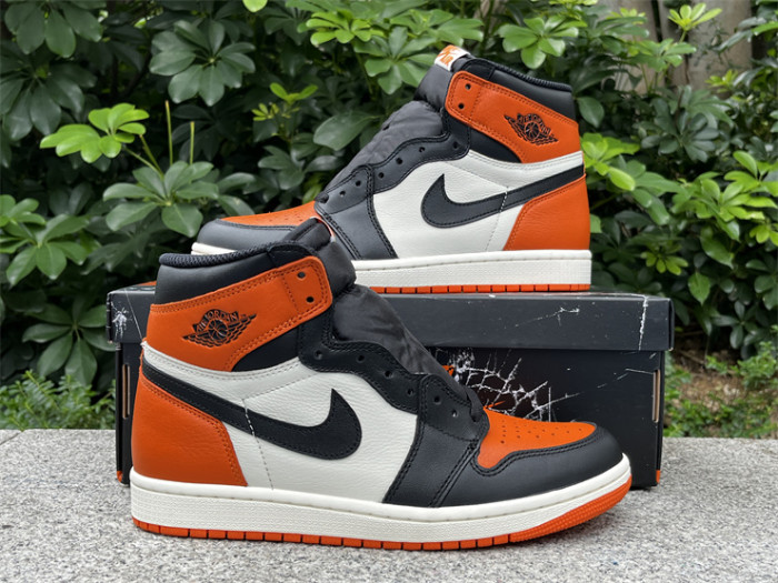 Authentic  Air Jordan 1 Retro High OG  Shattered Backboard   2025