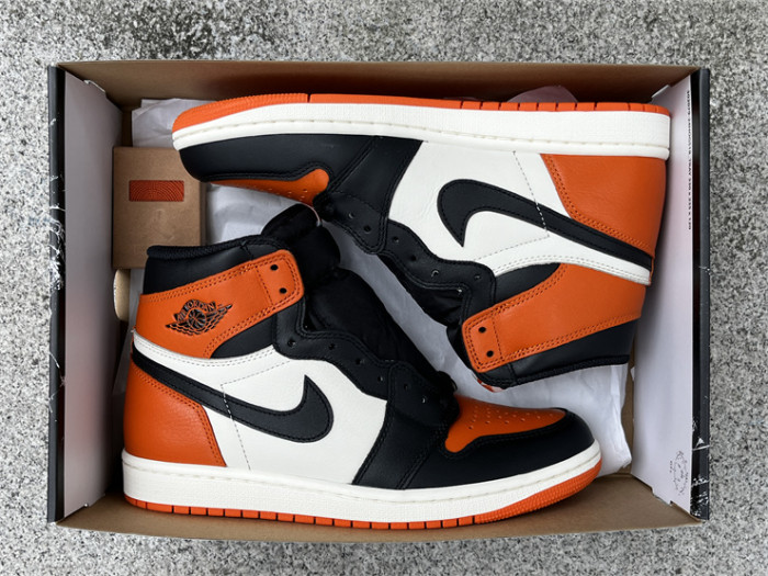 Authentic  Air Jordan 1 Retro High OG  Shattered Backboard   2025