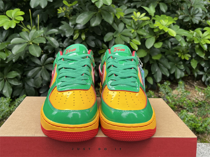 Authentic Lil Yachty Nike Air Force 1 “Lucky Green”