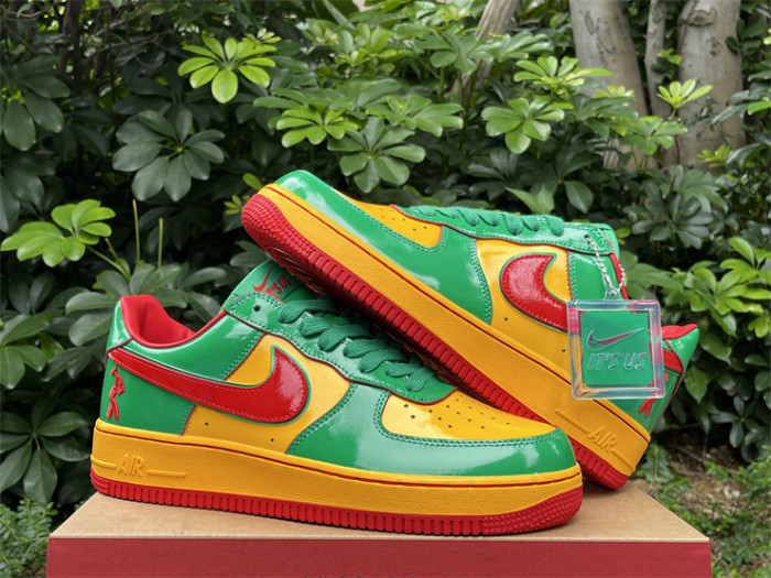 Authentic Lil Yachty Nike Air Force 1 “Lucky Green”