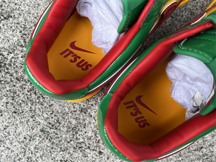 Authentic Lil Yachty Nike Air Force 1 “Lucky Green”