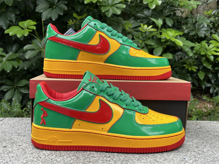 Authentic Lil Yachty Nike Air Force 1 “Lucky Green”
