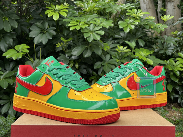Authentic Lil Yachty Nike Air Force 1 “Lucky Green”
