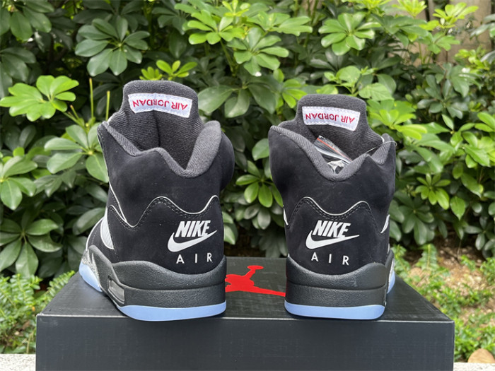 Authentic Air Jordan 5 “Black Metallic Reimagined”   GS