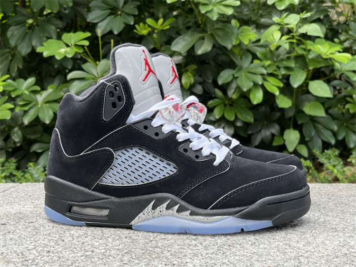 Authentic Air Jordan 5 “Black Metallic Reimagined”   GS