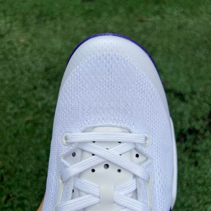 Authentic  Nike Kobe 8 Protro White Court Purple