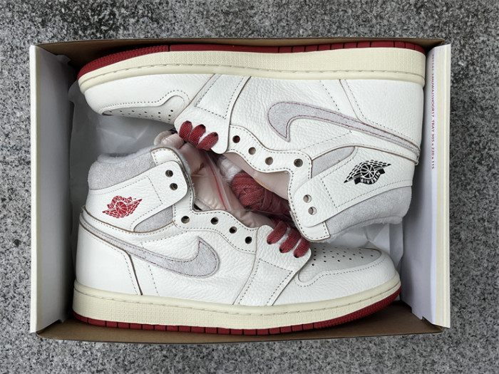 Authentic Air Jordan 1 Hi Rare Air “Cinnabar”