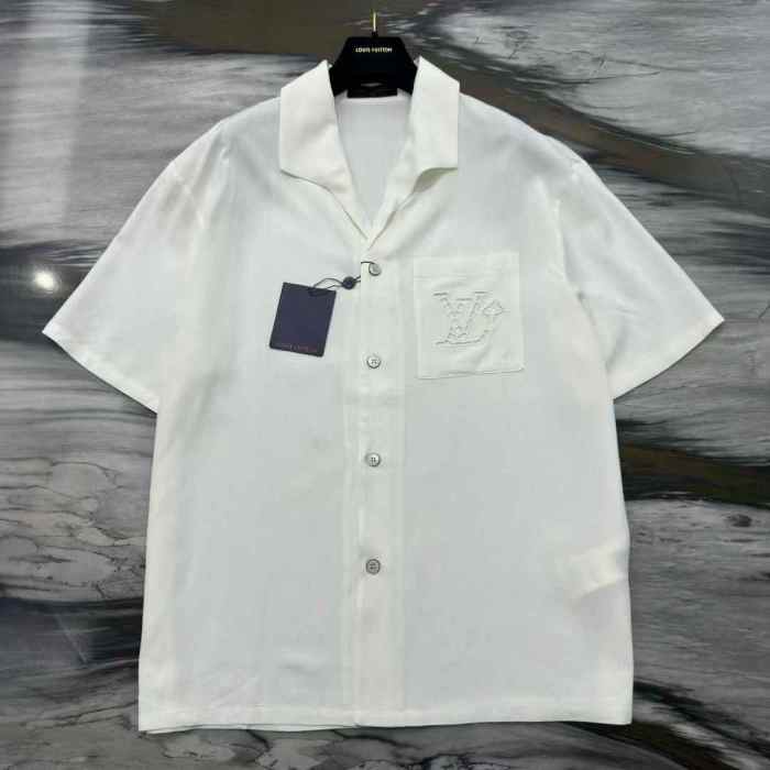 LV Shirt High End Quality-1274