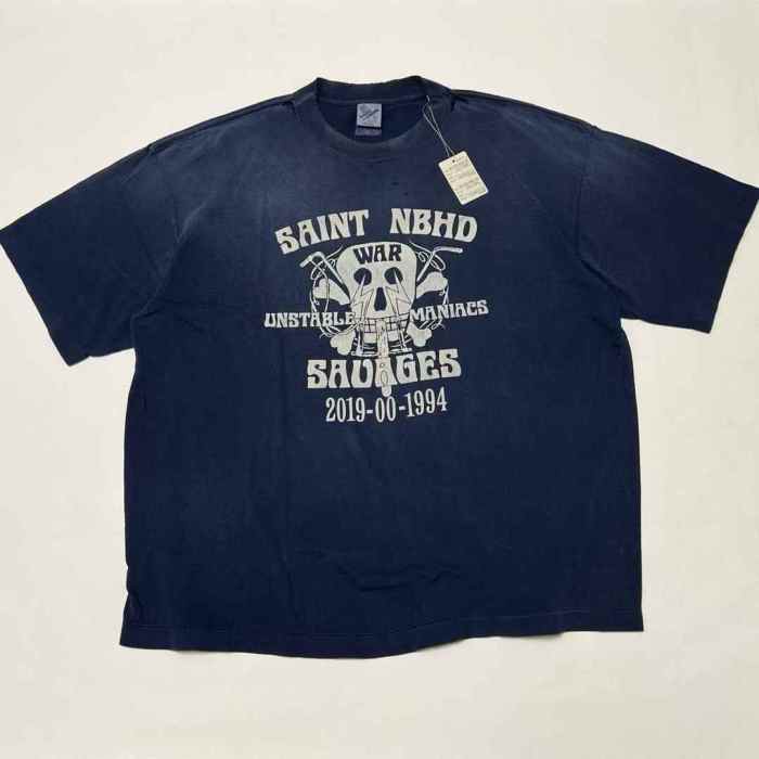 Saint Mxxxxx Shirt High End Quality-081