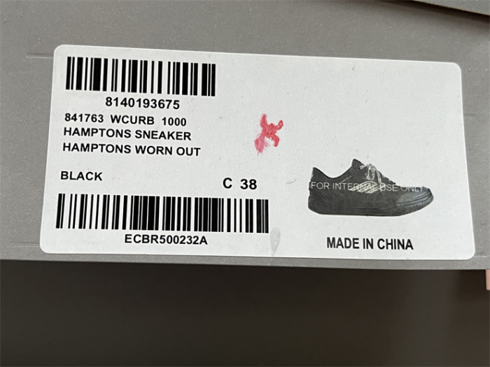 B 17FW Tripe-S High End Sneaker-657