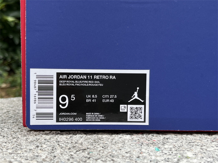 Authentic  Air Jordan 11 “Rare Air”