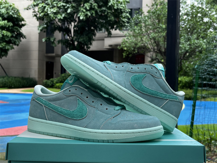 Authentic Air Jordan 1 Low OG “Washed Teal”