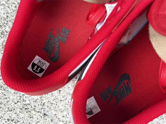 Authentic Travis Scott x Air Jordan 1 Low OG White Red