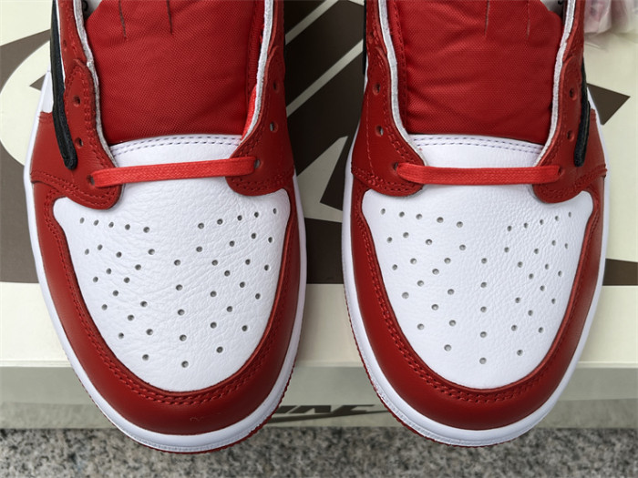 Authentic Travis Scott x Air Jordan 1 Low OG White Red