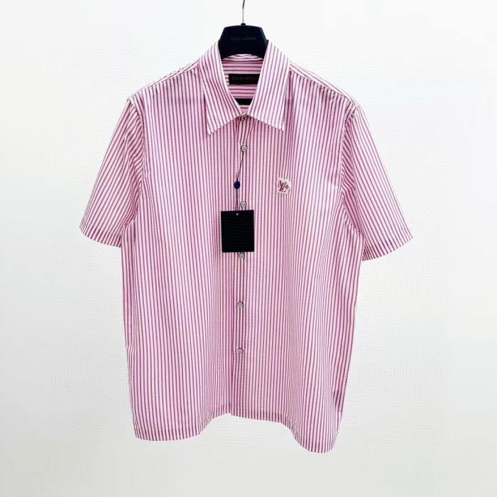 LV Shirt High End Quality-1284