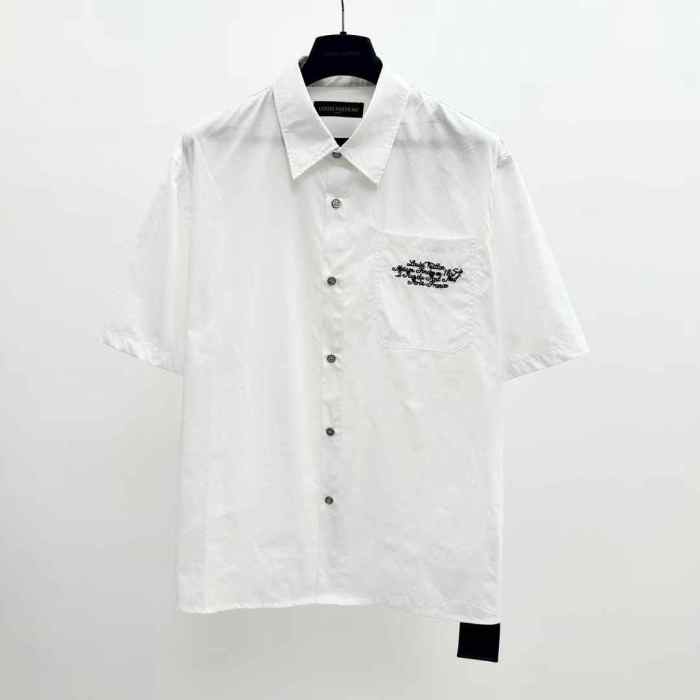 LV Shirt High End Quality-1285