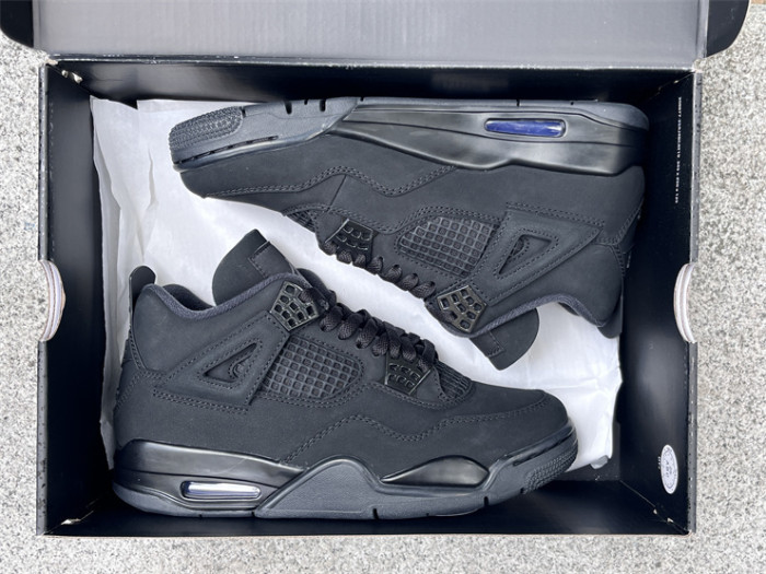 Authentic Air Jordan 4 “Black Cat” 2025