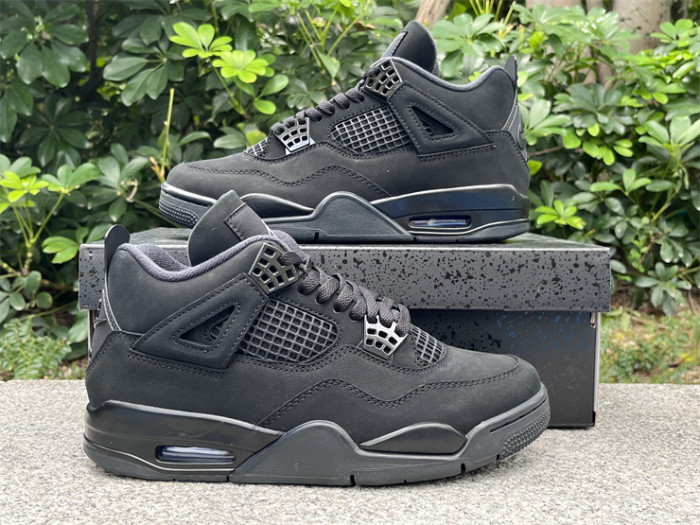 Authentic Air Jordan 4 “Black Cat” 2025