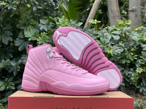 Authentic Air Jordan 12 GS Pearl Pink