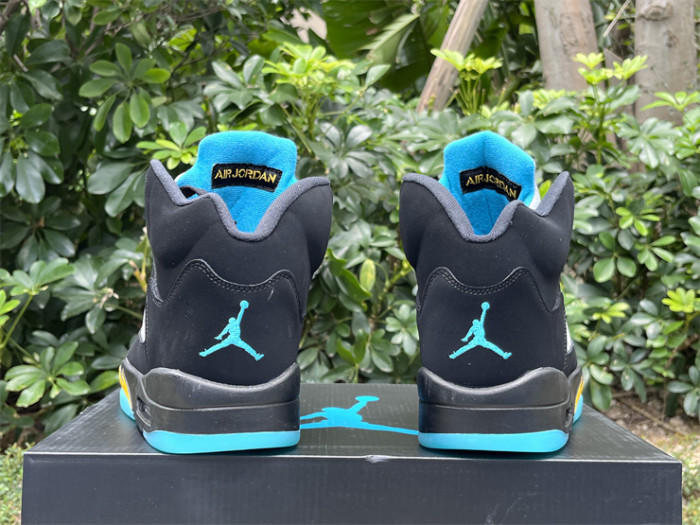 Authentic Air Jordan 5 Aqua