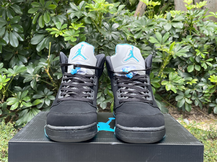 Authentic Air Jordan 5 Aqua