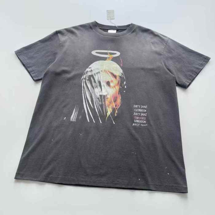 Saint Mxxxxx Shirt High End Quality-098