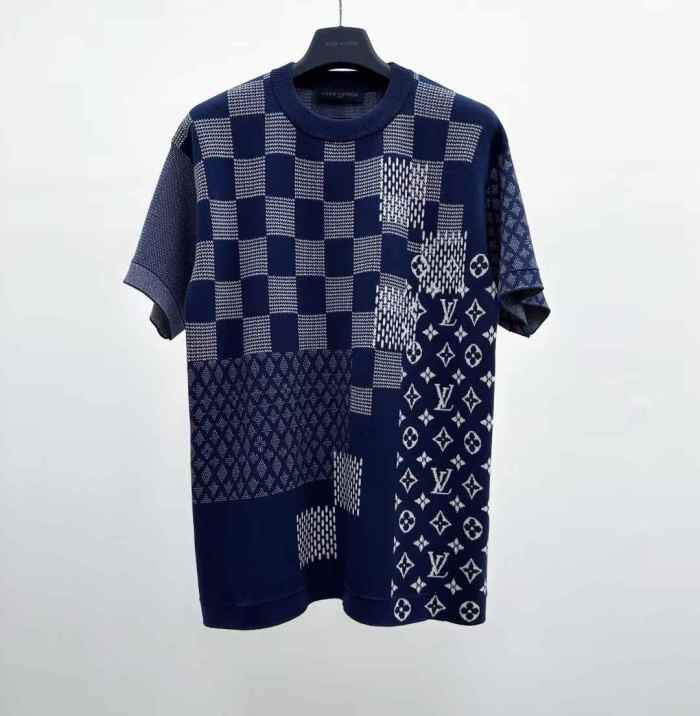 LV Shirt High End Quality-1293