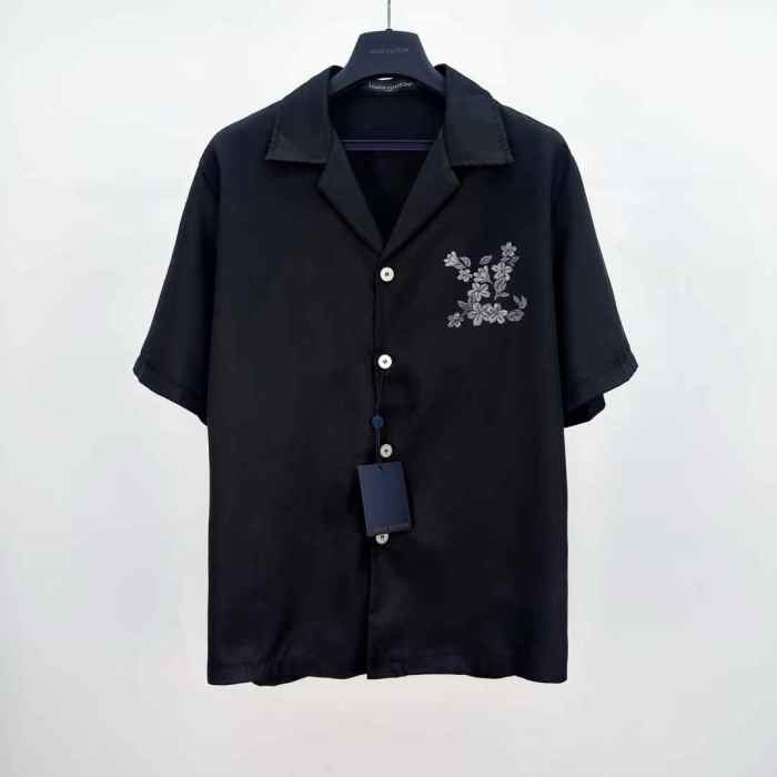 LV Shirt High End Quality-1295