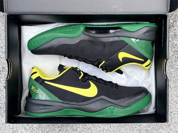 Authentic  Kobe 8 Protro  Oregon Ducks  PE Mamba Program
