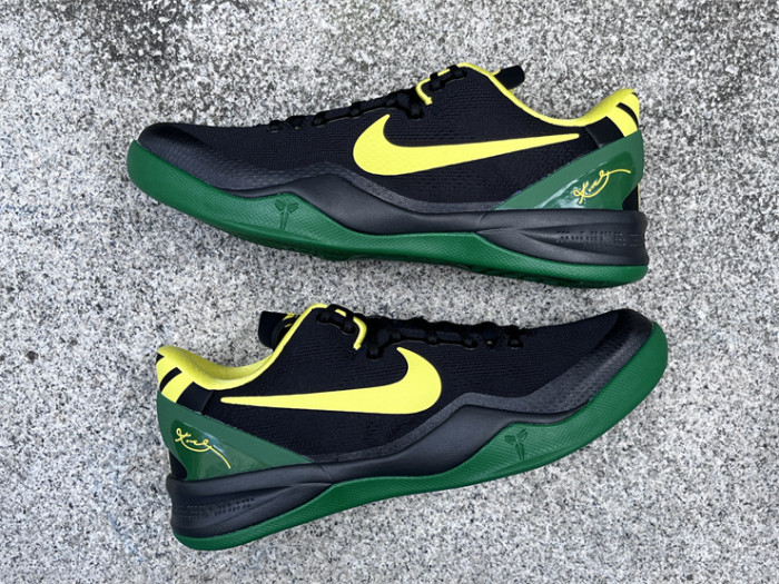 Authentic  Kobe 8 Protro  Oregon Ducks  PE Mamba Program