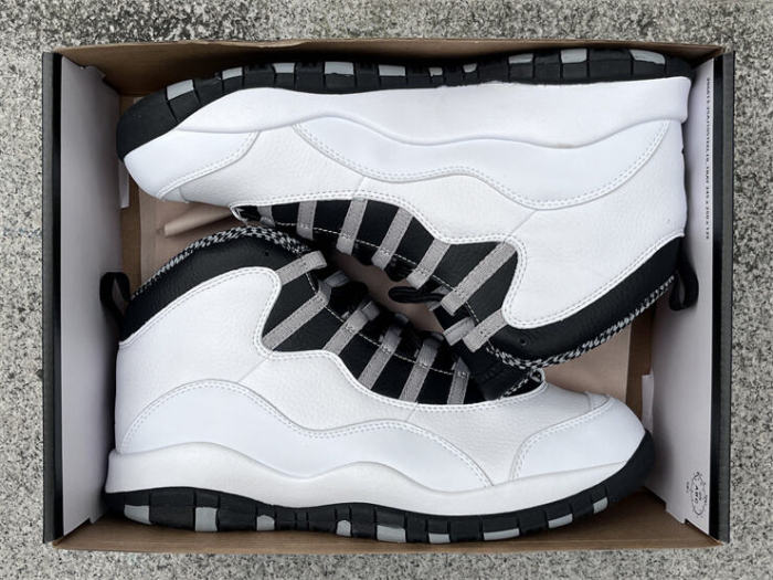 Authentic Air Jordan 10 Retro “Steel” 2025