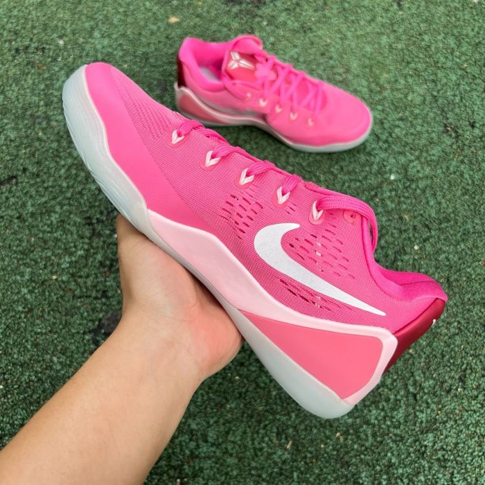 Authentic Kobe 9 EM Low Protro Kay Yow Think Pink