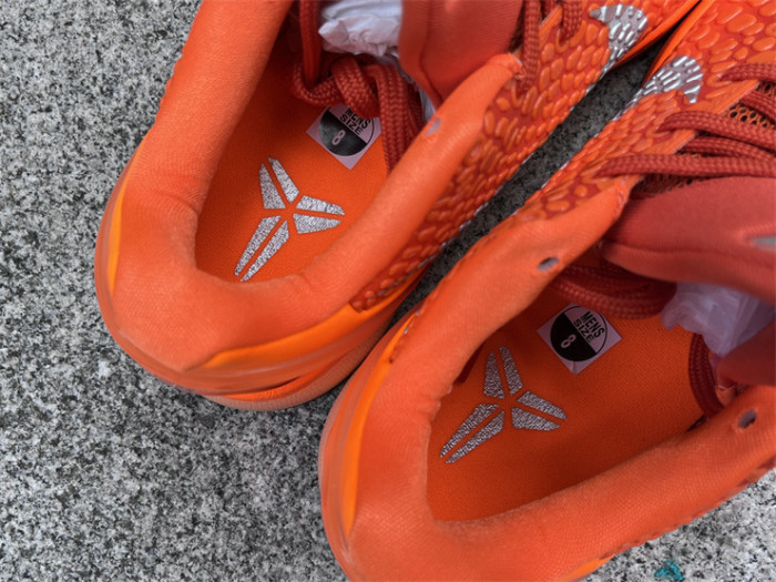 Authentic Nike Kobe 6 Protro Total Orange