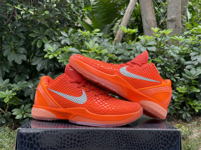Authentic Nike Kobe 6 Protro Total Orange