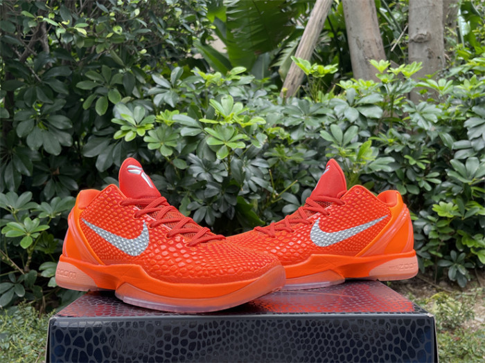 Authentic Nike Kobe 6 Protro Total Orange