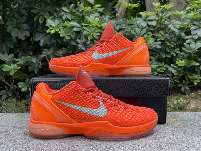 Authentic Nike Kobe 6 Protro Total Orange