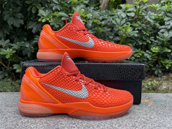 Authentic Nike Kobe 6 Protro Total Orange