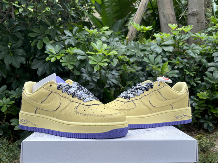 Authentic Kobe x Nike Air Force 1 Protro “Soft Yellow”
