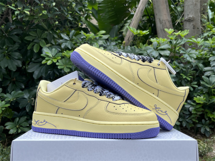 Authentic Kobe x Nike Air Force 1 Protro “Soft Yellow”