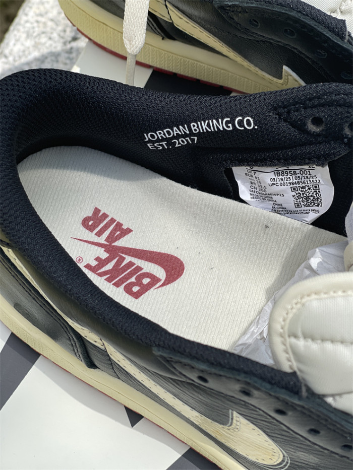 Authentic  Nigel Sylvester x Jordan Air Jordan 1 Low OG Nitro  Better With Time   GS