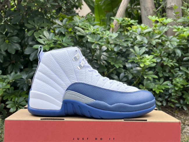 Authentic  Air Jordan 12 “French Blue”  2025