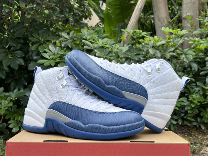Authentic  Air Jordan 12 “French Blue”  2025