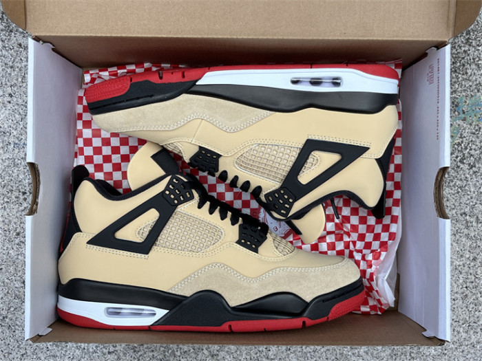 Authentic Jordan 4 Retro Pizza