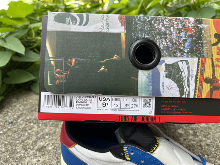 Authentic Travis Scott x Union LA x Air Jordan 1 Low