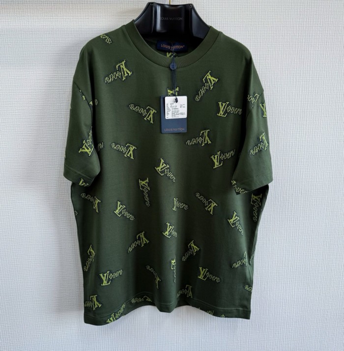 LV Shirt High End Quality-1304